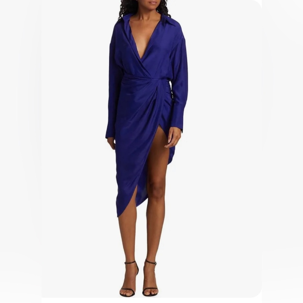Gauge81 Puno Dress draped asymmetrical